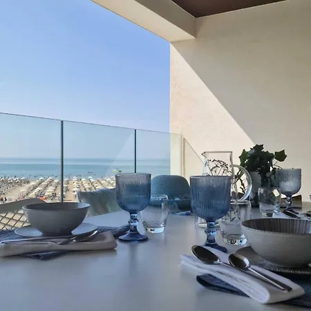 Διαμέρισμα Azure Serenity Modern Sea View Flat With Pool *